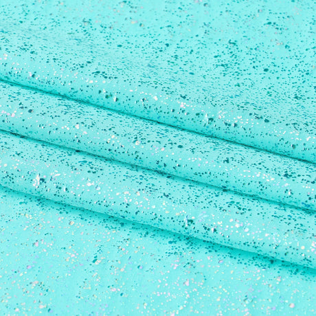 Speckle Spandex Robins Egg Blue