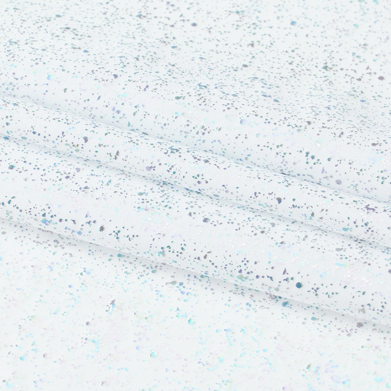 Speckle Spandex Robins Egg Blue