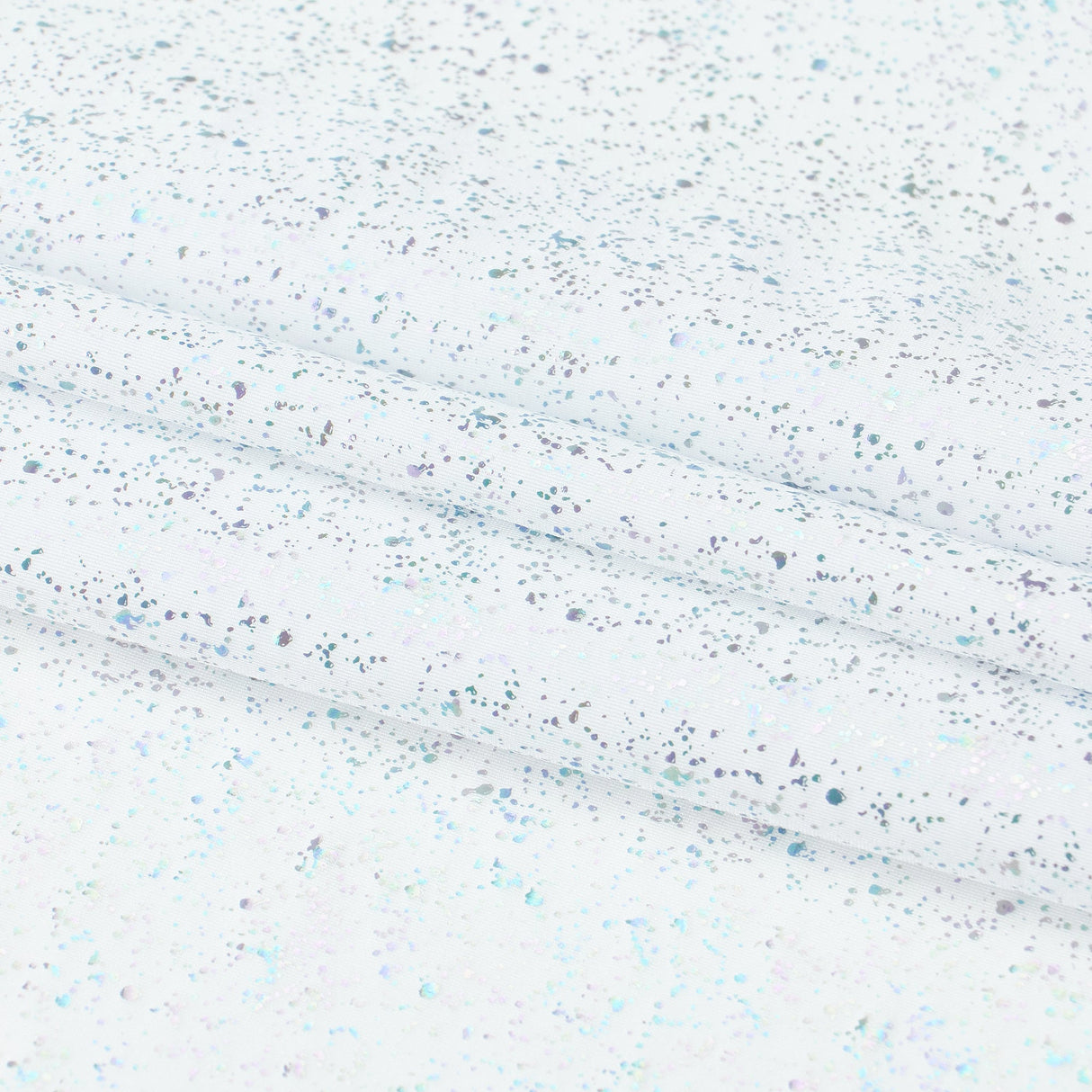 Speckle Spandex Robins Egg Blue