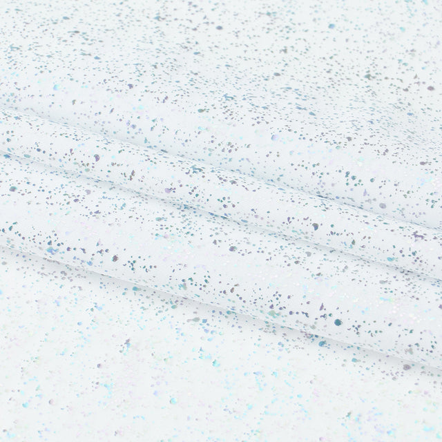 Speckle Spandex Robins Egg Blue