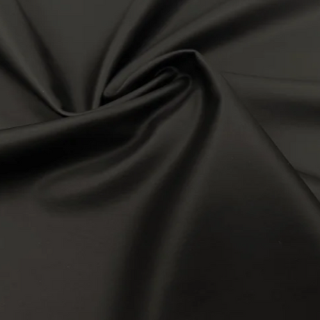 Foiled Spandex Faux Leather Black