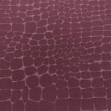 Rockodile Recycled Polyester Spandex Fabric - Embossed Crocodile Foil Print, 54" Width, 270 GSM (1 Yard)