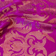 Rome Foil Printed Spandex Fabric - Bright Grape/Watermelon, Foil Print, 53/54" Width (1 Yard)