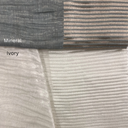 Linen Blend Organza Drapery Fabric 110" Rosewood