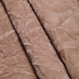 Crushed Velvet Flocking Nylon Fabric - 58/60" Width, 140 GSM, No Stretch, Multiple Colors (1 Yard)