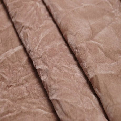 Crushed Velvet Flocking Nylon Fabric - 58/60" Width, 140 GSM, No Stretch, Multiple Colors (1 Yard)