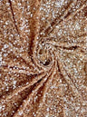 Sequin on Velvet Stretch Fabric