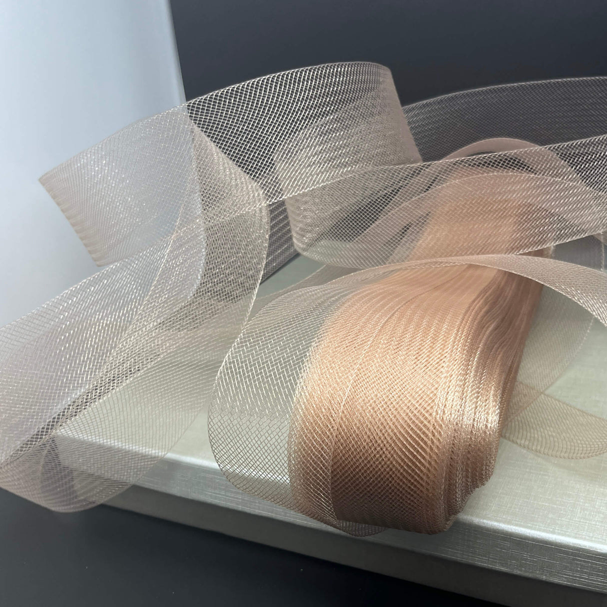 Horsehair Trim 2" Stiff Crinoline Webbing