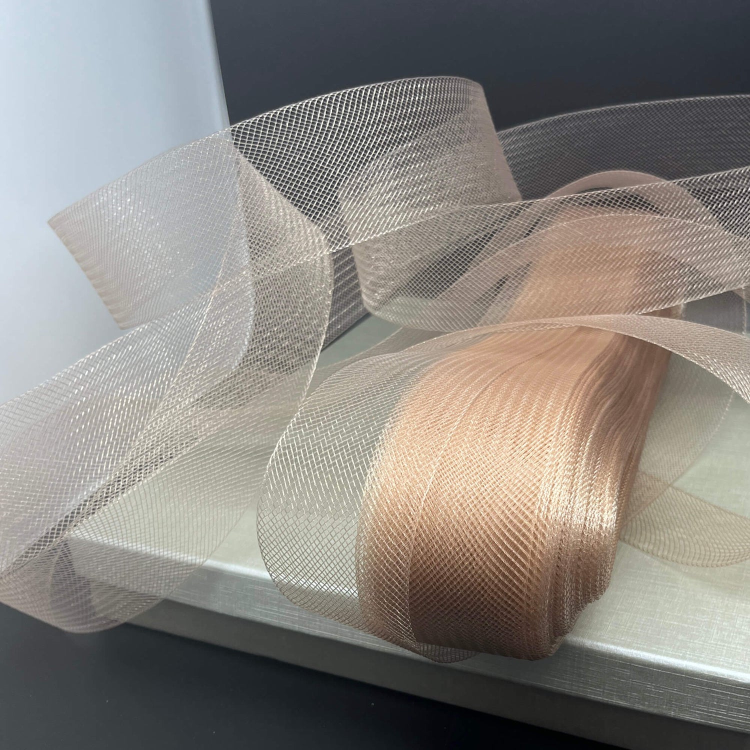 Horsehair Trim 2" Stiff Crinoline Webbing