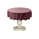 Dull Bridal Satin Fabric - Solid Color, 51" Round (1 Piece)