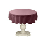 Dull Bridal Satin Fabric - Solid Color, 51" Round (1 Piece)