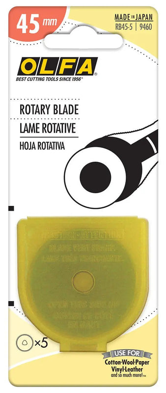 45mm Rotary Blade 5-Pack