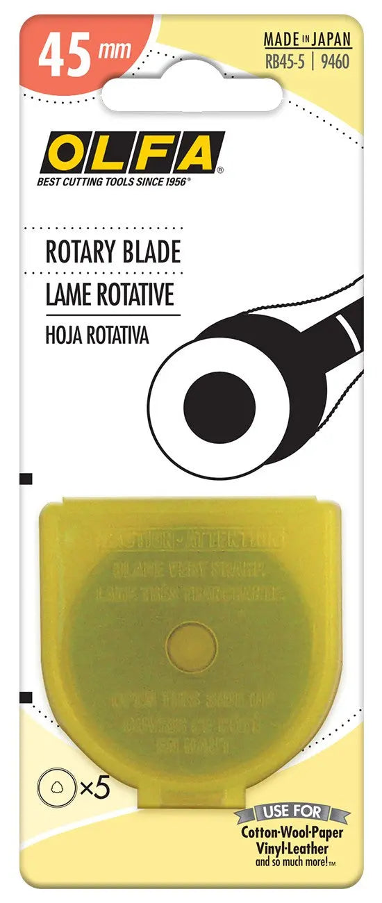 45mm Rotary Blade 5-Pack