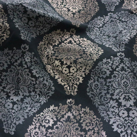 Jacquard Damask Fabric Rouge by the Yard