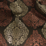 Jacquard Damask Fabric Rouge by the Yard