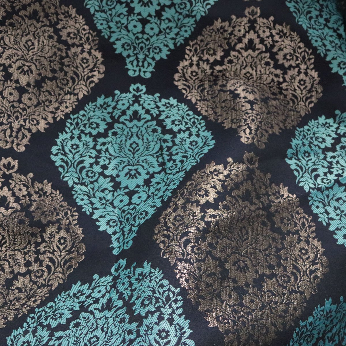 Jacquard Damask Fabric Rouge by the Yard