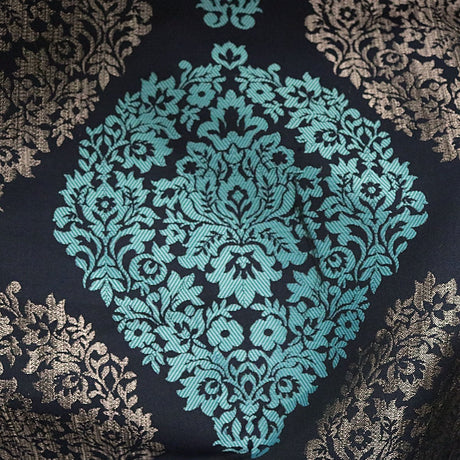 Jacquard Damask Fabric Rouge by the Yard