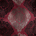 Jacquard Damask Fabric Rouge by the Yard