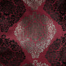 Jacquard Damask Fabric Rouge by the Yard