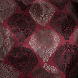 Jacquard Damask Fabric Rouge by the Yard