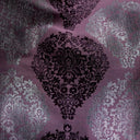 Jacquard Damask Fabric Rouge by the Yard