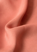 1 Yard Stone Washed Rouge Pure Linen Fabric Midweight 5.5 oz 56 Inch Solid Weave