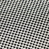 Rounded Aluminum Scale Mesh Aluminum Fabric - Gold, Silver, Black Chain Mail Pattern, 21" X 62" (1 Whole Piece)