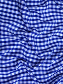 Gingham 1/4" Checkered Poly Cotton Fabric - Checkered Pattern, 57/58" Width (1 Yard)