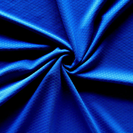 Athletic Dri-Fit Bubble Jacquard Poly Spandex Mesh Fabric