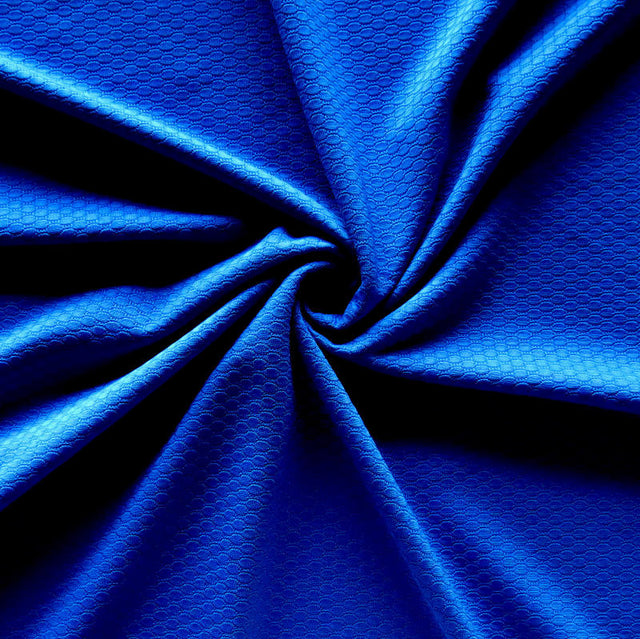 Athletic Dri-Fit Bubble Jacquard Poly Spandex Mesh Fabric