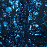 1 Yard Tulle Lace Fabric with Glitter and Floral Pattern, 58" Wide