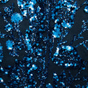 1 Yard Glitter Tulle Lace Fabric with Floral Pattern 58" Wide Mesh for Bridal, Gowns & Crafts