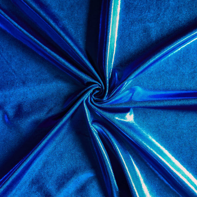 Swim Knit Royal Blue Liquid Metallic