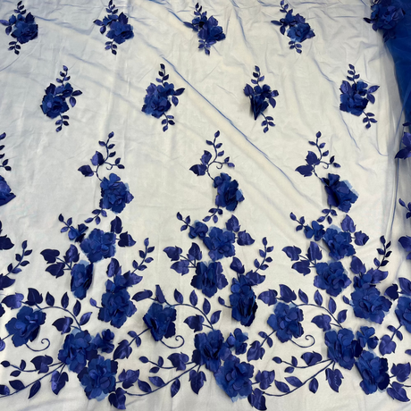 3D Floral Lace Fabric 60" Wide