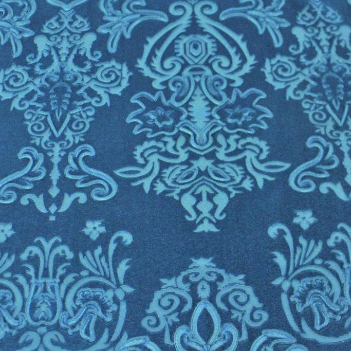 Royalty Embossed Stretch Velvet Fabric - Embossed Velvet, 56" Width (1 Yard)