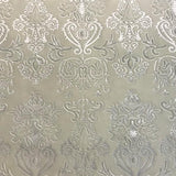 Royalty Embossed Stretch Velvet Fabric - Embossed Velvet, 56" Width (1 Yard)