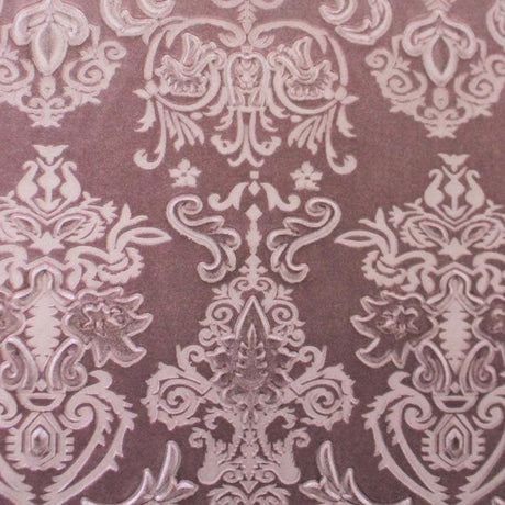 Royalty Embossed Stretch Velvet Fabric - Embossed Velvet, 56" Width (1 Yard)