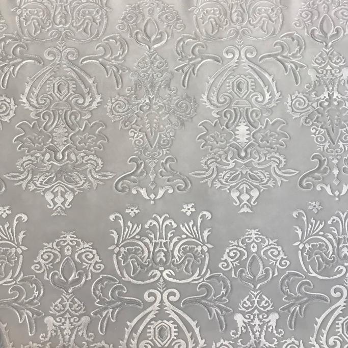 Royalty Embossed Stretch Velvet Fabric - Embossed Velvet, 56" Width (1 Yard)