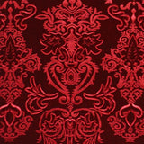 Royalty Embossed Stretch Velvet Fabric - Embossed Velvet, 4-Way Stretch, 56" Width (1 Yard)