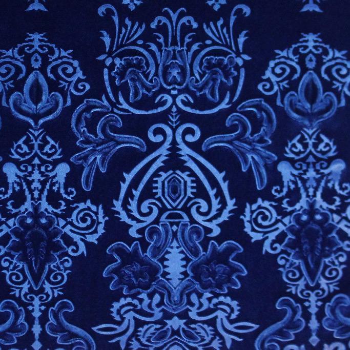 Royalty Embossed Stretch Velvet Fabric - Embossed Velvet, 56" Width (1 Yard)