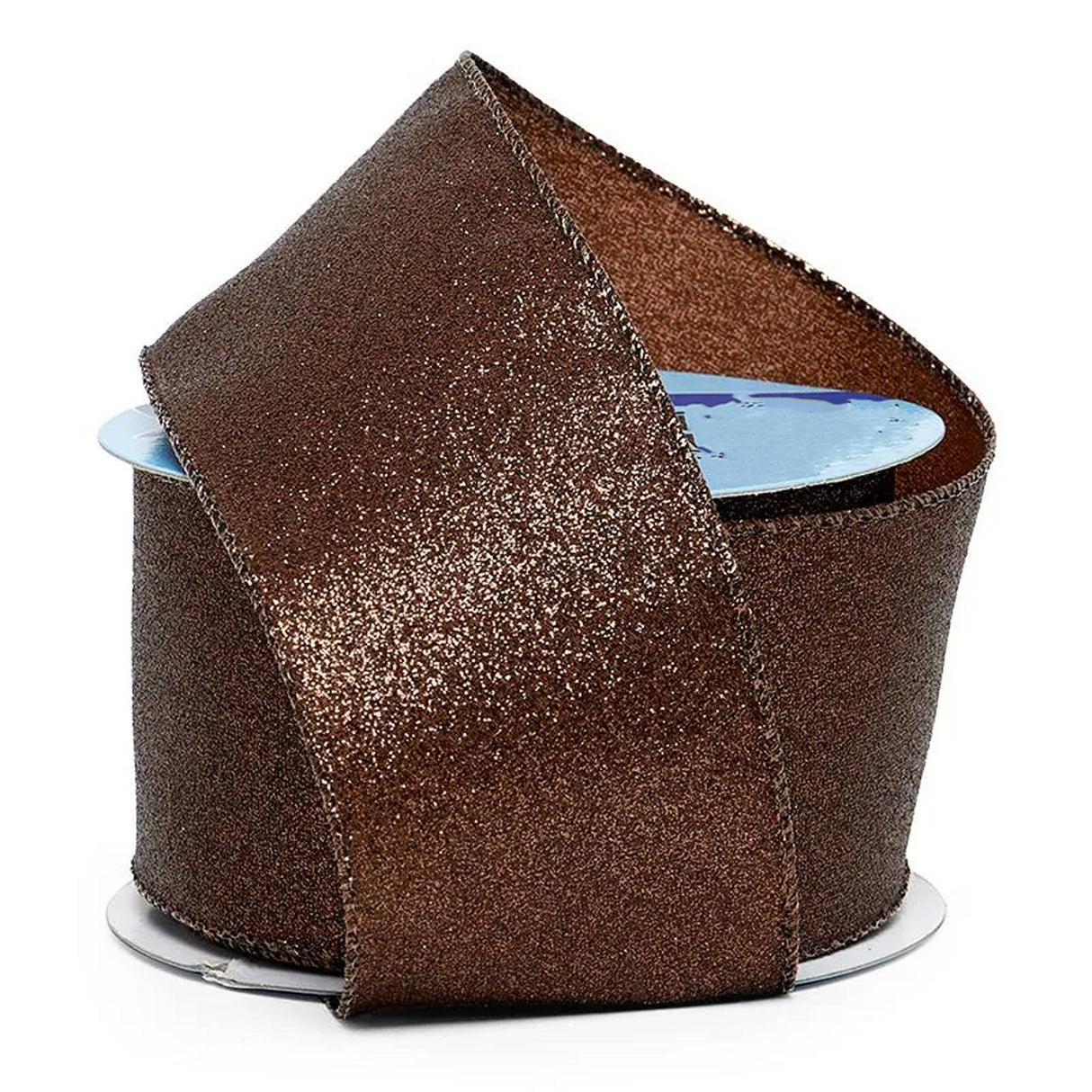 Malibu Sands Wired Ribbon 2 1/2 '' X 10 yd Brown Color 1 / ROLL