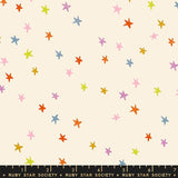 Wide Quilt Backing Ruby Star Starry Wideback Multi 108" Moda