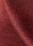1 Yard Solid Rust Midweight Pure Linen Fabric 7.5 oz Durable 58 Inches Wide