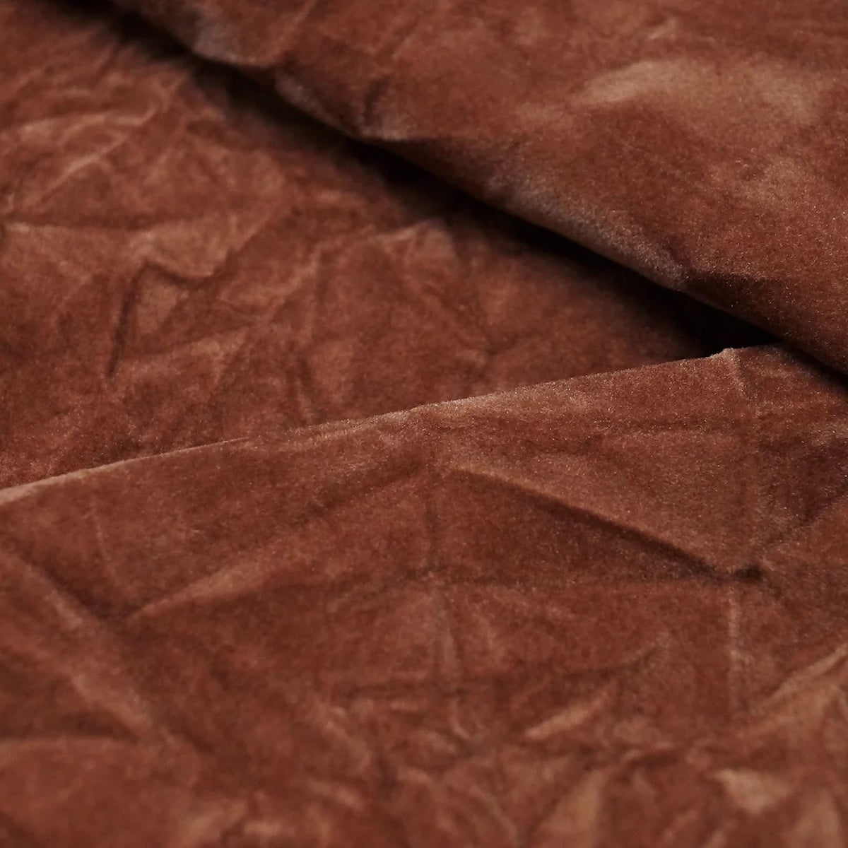 Crushed Velvet Flocking Nylon Fabric - 58/60" Width, 140 GSM, No Stretch, Multiple Colors (1 Yard)
