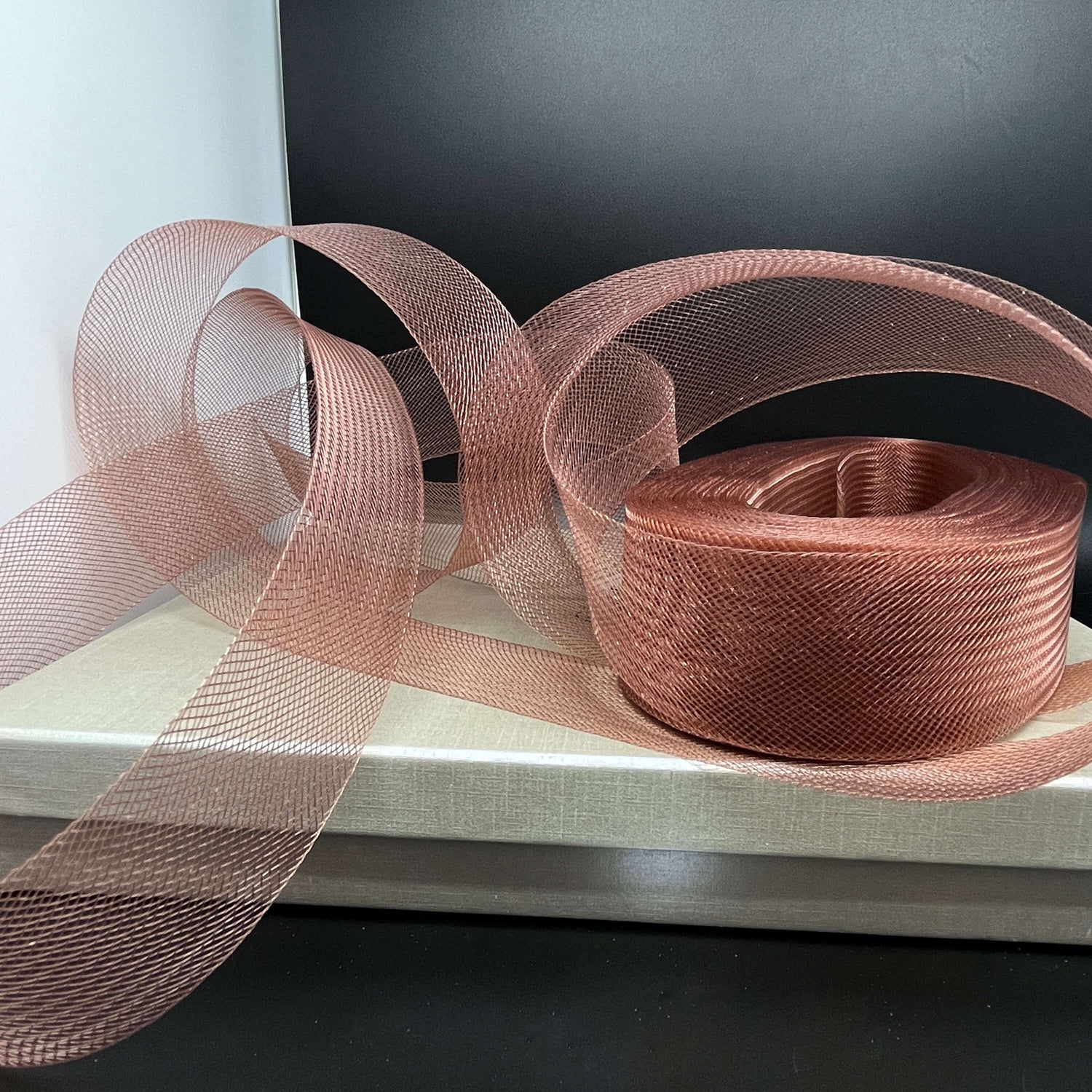 Horsehair Trim 2" Stiff Crinoline Webbing