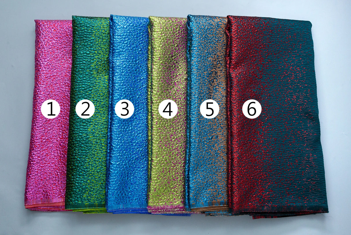 Nigerian Jacquard Lace Fabrics High Quality African Brocade Lace and Fabrics Luxury Party Dresses for Women Sewing,2.5Yards 4152