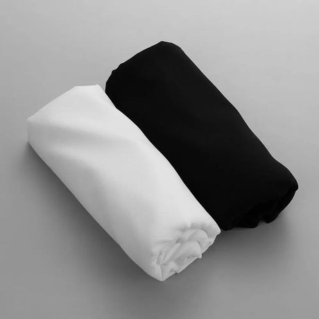 30D/50D /75D Black Polyester Clothing Accessories Iron-On Interlining Sewing Interlining Adhesive Lining Sewing Fabric