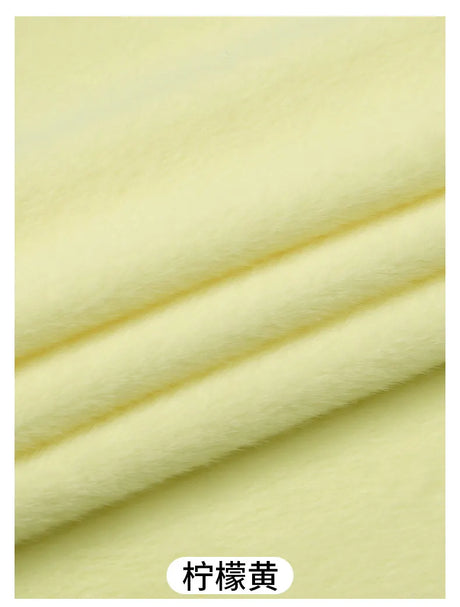 50x50cm 5mm Soft Breathable Elastic Faux Fur Fabric for Sewing Plush Toy Doll Scarf Hat Decorative Cloth Handmade DIY Fabrics