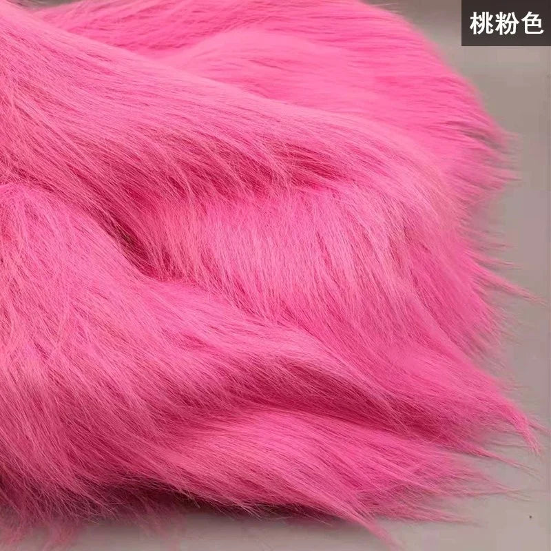 35Colours 12cm Imitation Plush Fur Fabric For DIY Photo Props chair decorative background Plush mat animal toy doll fabric