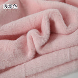 White Grey Colour Series 8mm imitation Rex rabbit Fur Fabric short plush fabric cabinet tablecloth display scarf cotton doll DIY